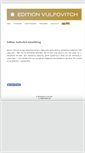 Mobile Screenshot of edition-vulfovitch.com
